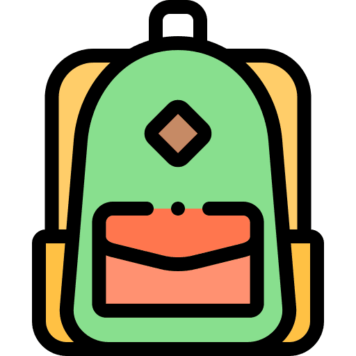 School bag education school high school icon