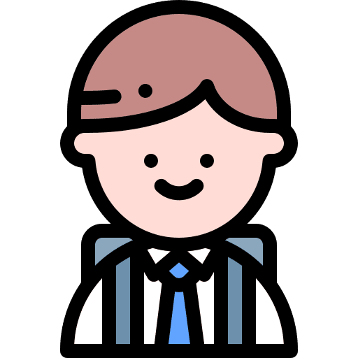 Student people boy profile icon