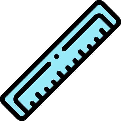 Ruler ruler edit tools education icon