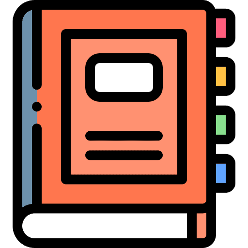 Book literature study book icon