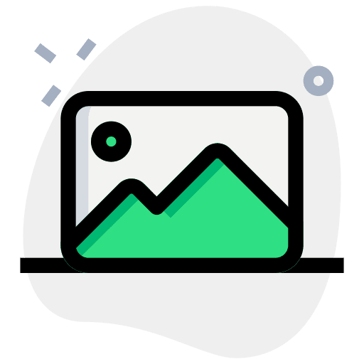 Horizontal picture gallery image icon