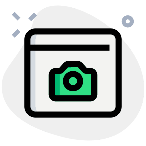 Web browser photo hobbies and free time web browser icon