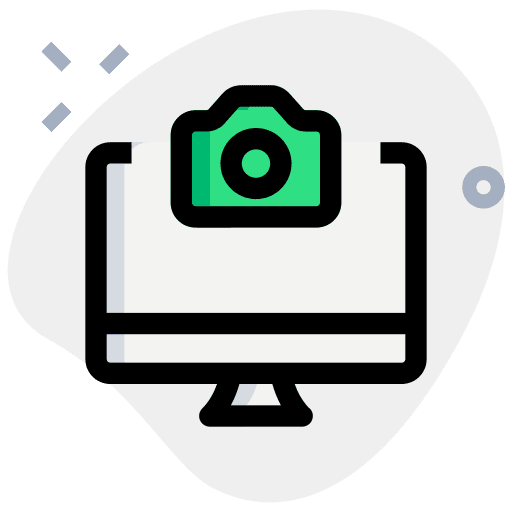 Editing picture camera photo icon