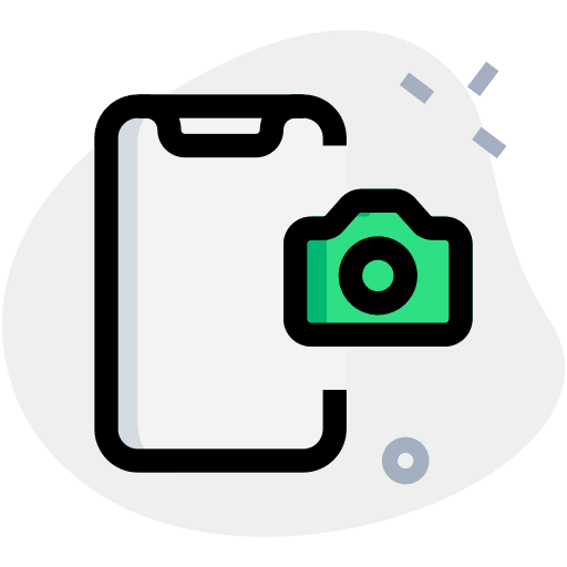 Smartphone photograph photography hobbies and free time icon