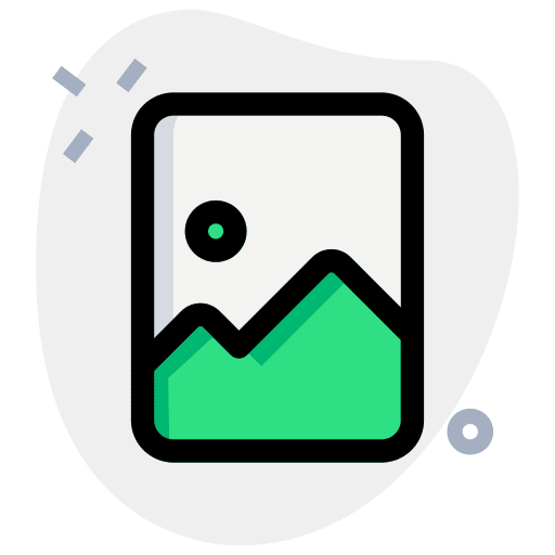 Vertical picture photo gallery photography icon