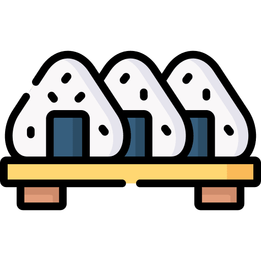 Onigiri onigiri japanese cuisine icon