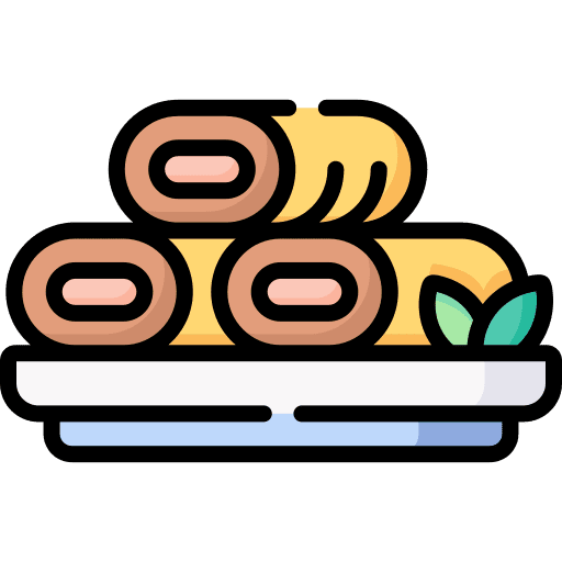 Spring rolls gastronomy china spring rolls icon