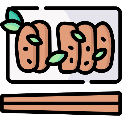 Bulgogi korea food asian food icon