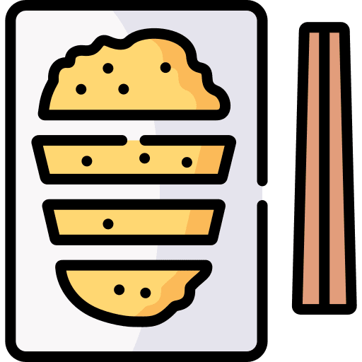 Katsu fried chicken japanese hawaii icon