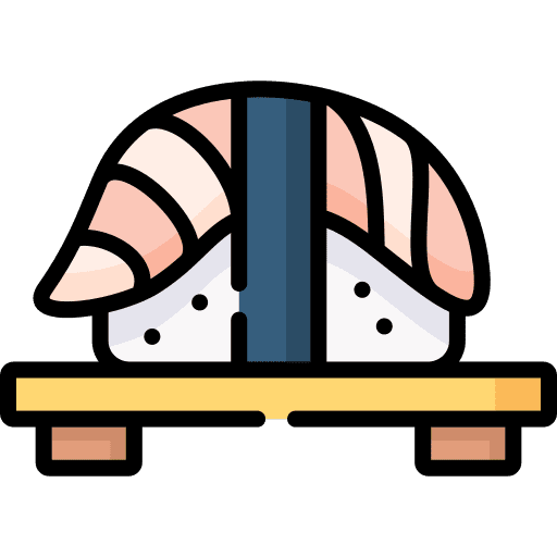 Sashimi food food and restaurant sushi icon