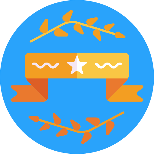 Band awards gift winner icon