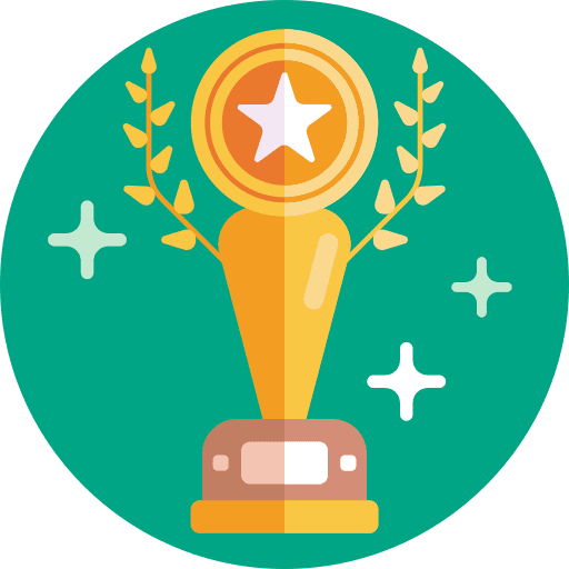 Championship award championship award wreath trophy icon