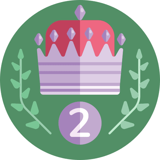 Crown awards second sports and competition icon