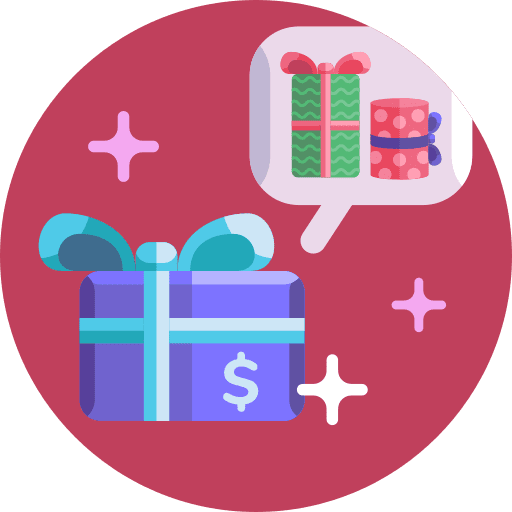 Gift voucher awards winner prize icon