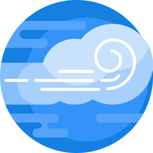 Air fast wind blowing icon