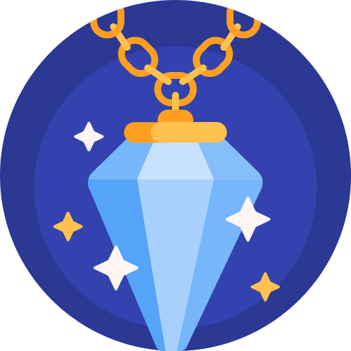 Crystal gem magic jewel icon