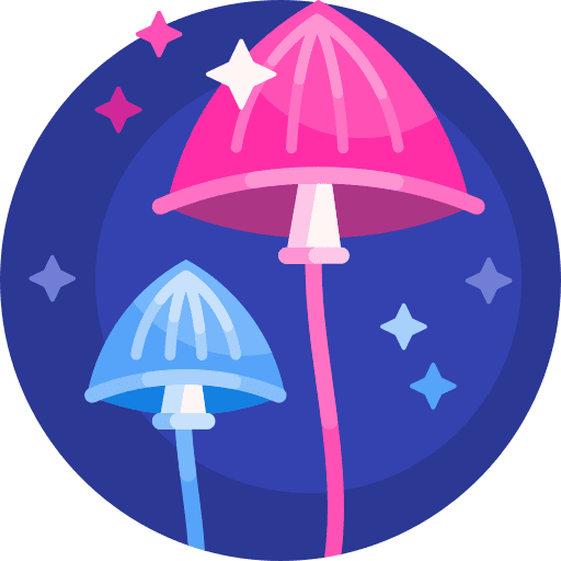 Mushroom miscellaneous fairy tale mushroom icon