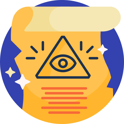 Spell scroll magic spell icon