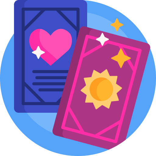 Tarot astrology zodiac shapes and symbols icon