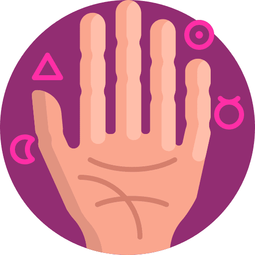 Fortune telling fortune telling hand miscellaneous icon