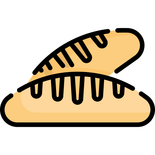 Bread bread food healthy food icon