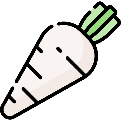Turnip organic turnip vegan icon