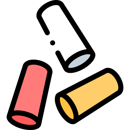 Chalks chalks utensils education icon