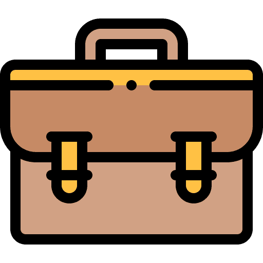 Briefcase school bag education briefcase icon