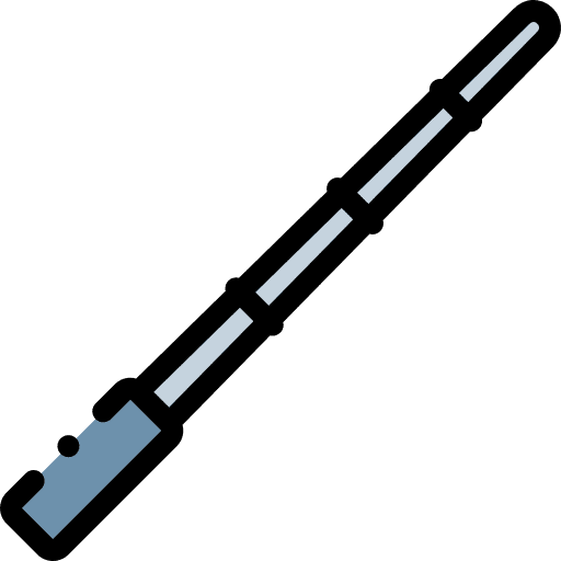 Pointer education presentation stick icon