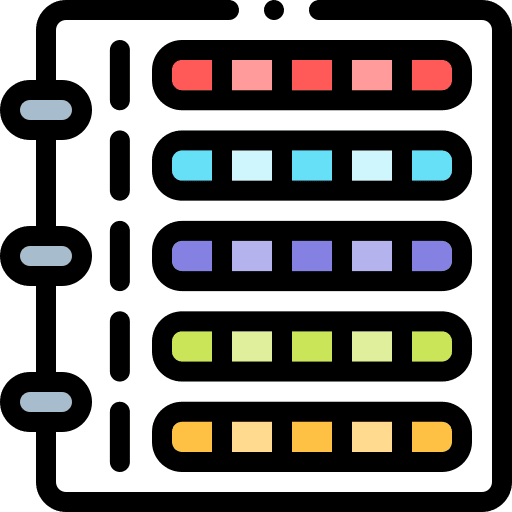 Schedule organization timetable administration icon