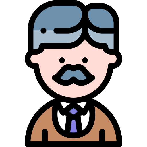 Teacher people user university icon