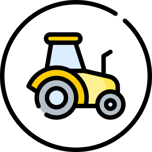 Tractor tractor transportation agriculture icon