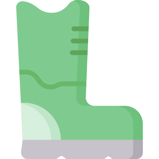 Boots farming and gardening footwear wellies icon