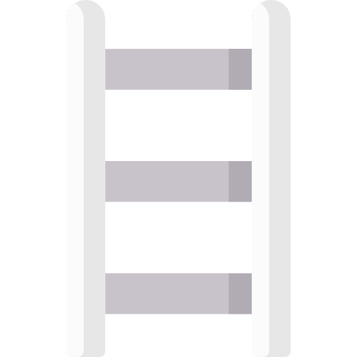 Stairs construction and tools stairs tools and utensils icon