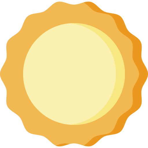 Sun summer forecast summertime icon