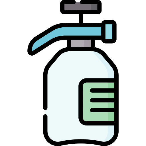 Fertilizer farming and gardening nature spray bottle icon
