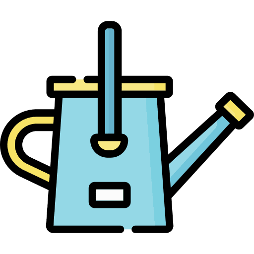 Watering can equipment watering tool plants icon
