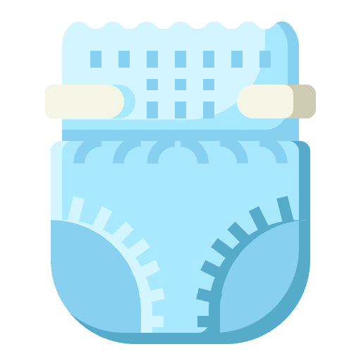 Baby diaper infant baby diaper baby icon