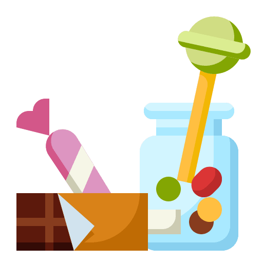 Candy dessert kid sweets icon