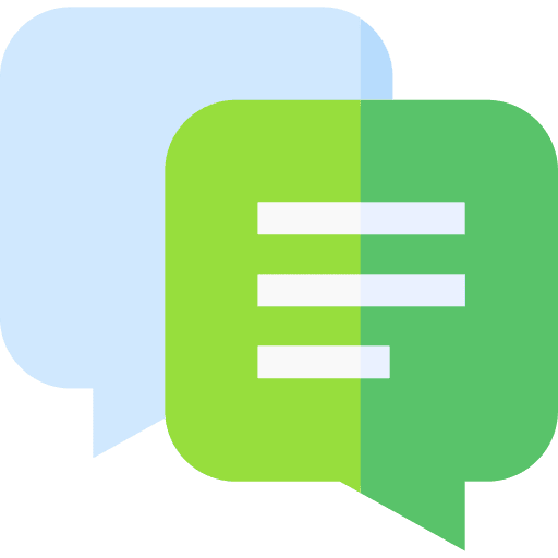 Chat box conversation chat box speech bubble icon