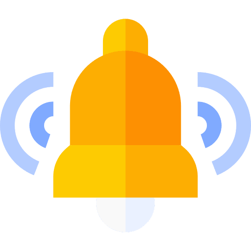 Bell ui ringing musical instrument icon