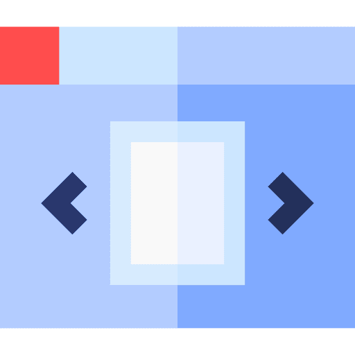 Layout web development website web page icon