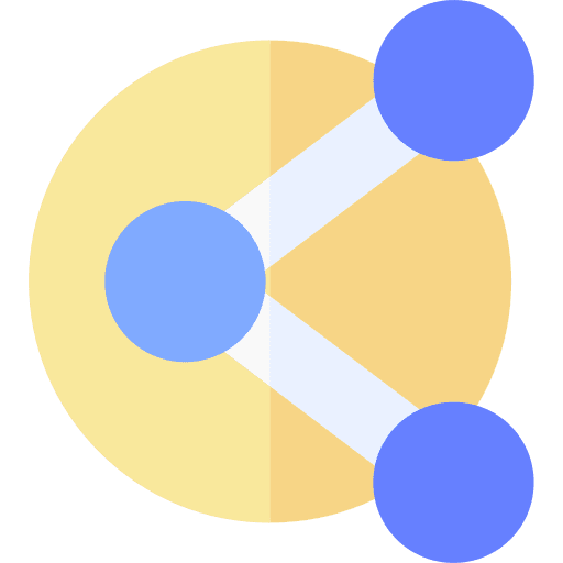 Share connector ui social media icon