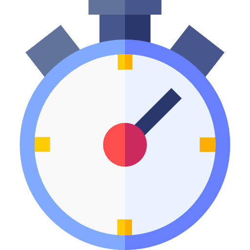 Stopwatch time and date tools and utensils wait icon