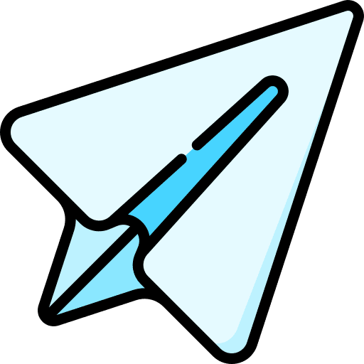 Telegram ios14 social media chat icon