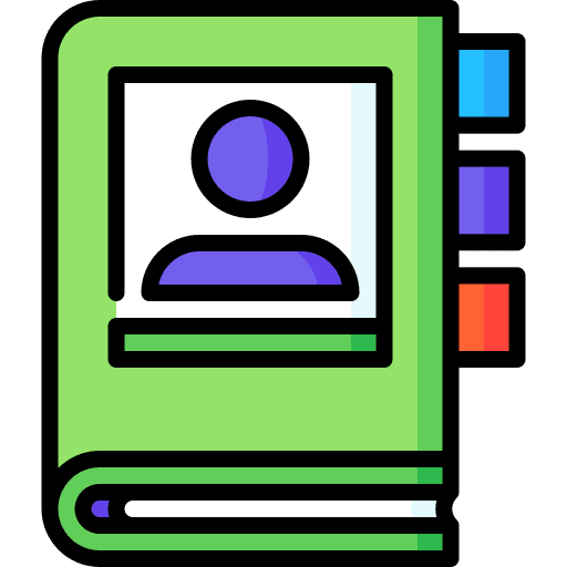 Contacts ios phone book contacts icon