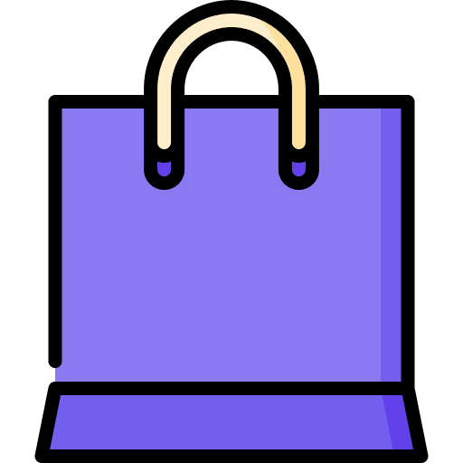 Shopping commerce and shopping supermarket shopping icon
