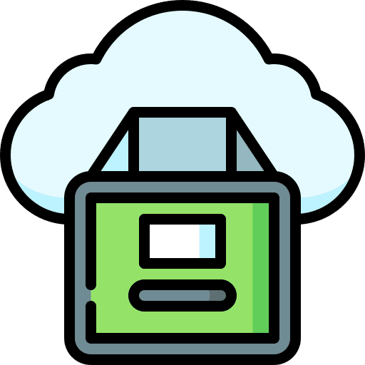 Drive cloud computing storage ios icon