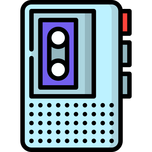 Voice message app ios communications music and multimedia icon