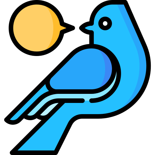 Twitter message custom twitter logo logo icon